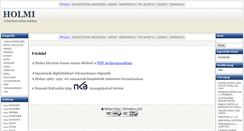Desktop Screenshot of holmi.org